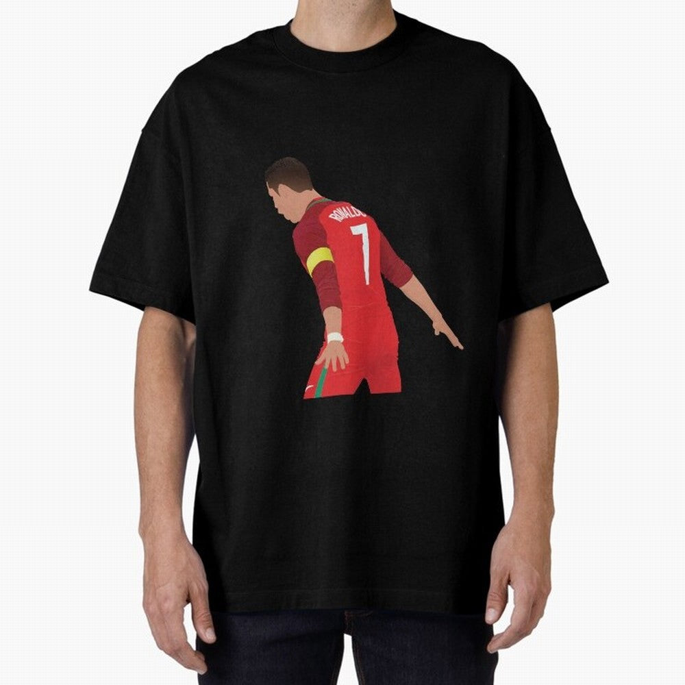 Cristiano Ronaldo - Portugal Oversized T-Shirt Make Memories around the FIFA World Cup 2026 USA Canada Mexico Journey through Neymar, Haaland and Cristiano Ronaldo Highlights, England, France and Netherlands Pride, Sports Nostalgia, International