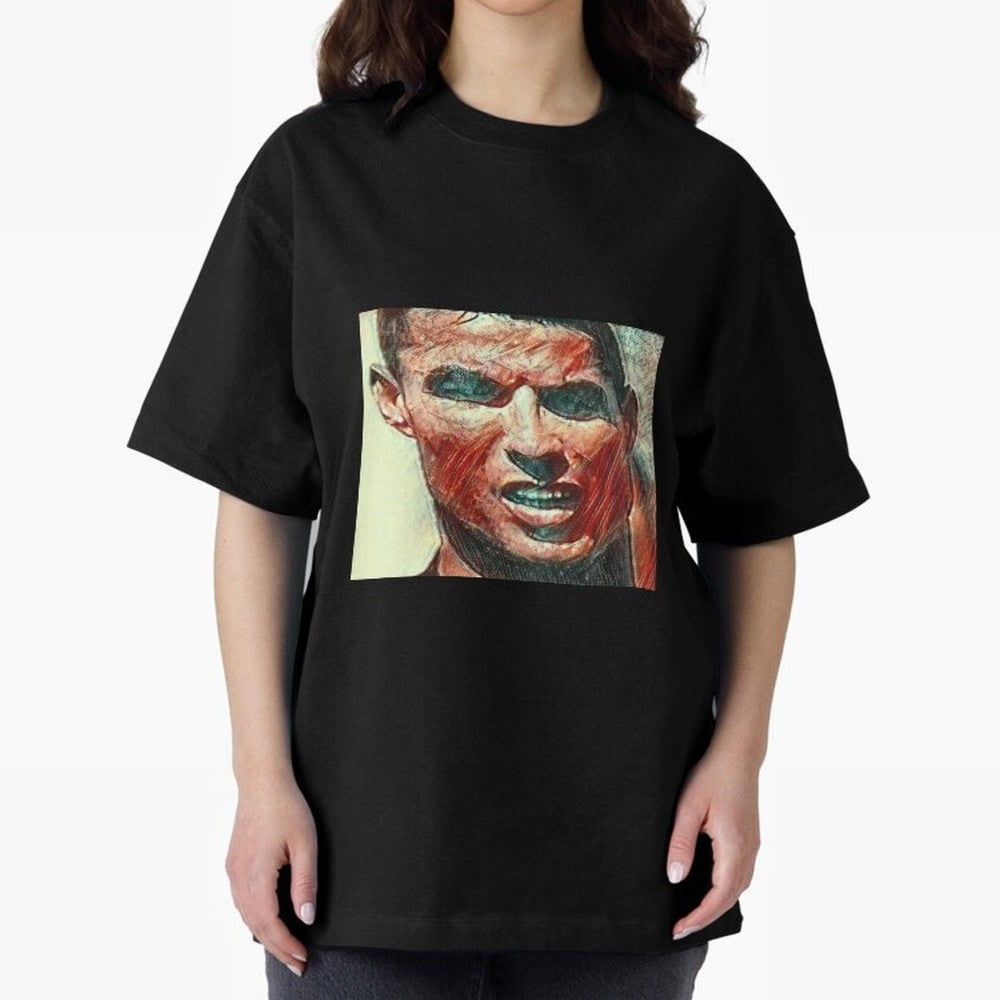 Ronaldo Oversized T-Shirt Bring Global Tournament Vibes to Match Day Hype around FIFA World Cup 2026 USA Canada Mexico, Mbappe and Neymar, Portugal, Spain and Germany, Fan Favorite Moments, National Team Passion, Big Match Drama and Soccer History;