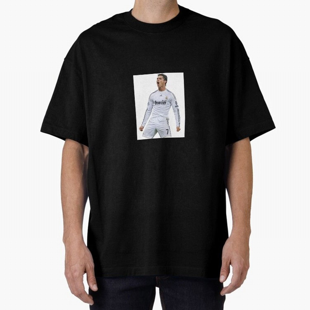 Cristiano Ronaldo 2009 real madrid cr7 Oversized T-Shirt Celebrate National Team Dreams in FIFA World Cup 2026 Group Stage with Messi, France Energy, Stadium Chants, National Pride, Trophy Dreams and Unforgettable Football Memories; Created for