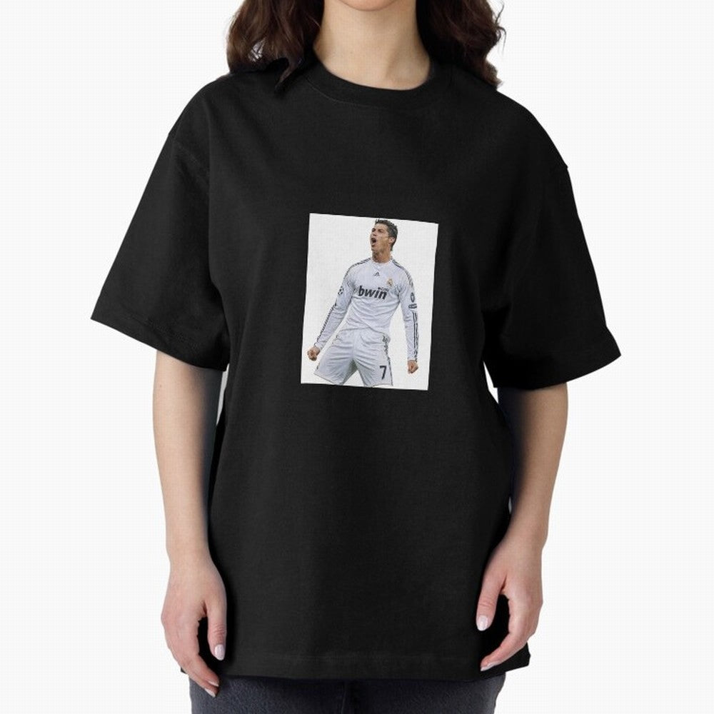 Cristiano Ronaldo 2009 real madrid cr7 Oversized T-Shirt Celebrate National Team Dreams in FIFA World Cup 2026 Group Stage with Messi, France Energy, Stadium Chants, National Pride, Trophy Dreams and Unforgettable Football Memories; Created for
