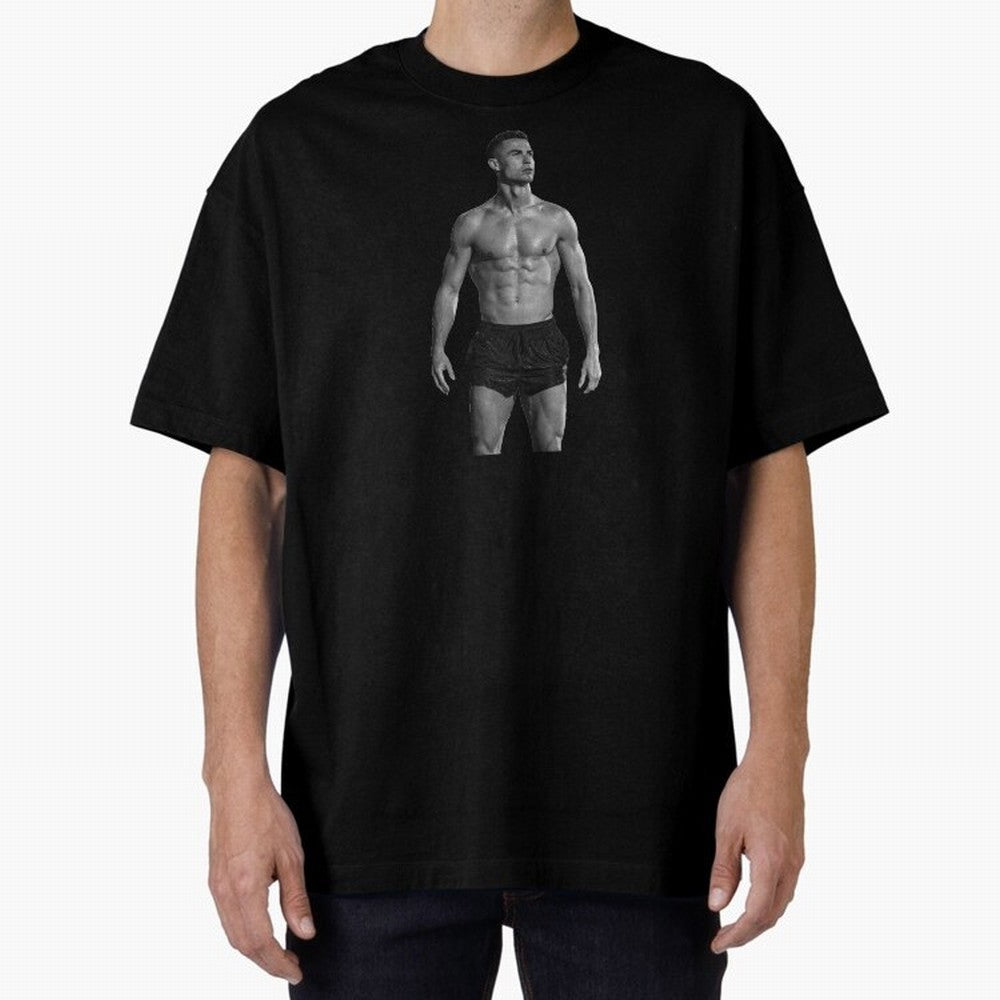 Cristiano Ronaldo Oversized T-Shirt Bring Champion Energy into the FIFA World Cup 2026 Journey through Mbappe Highlights, England and Germany Pride, Classic Soccer Heritage, Championship Pressure, Fan Loyalty and International Pride; Ideal for Fans