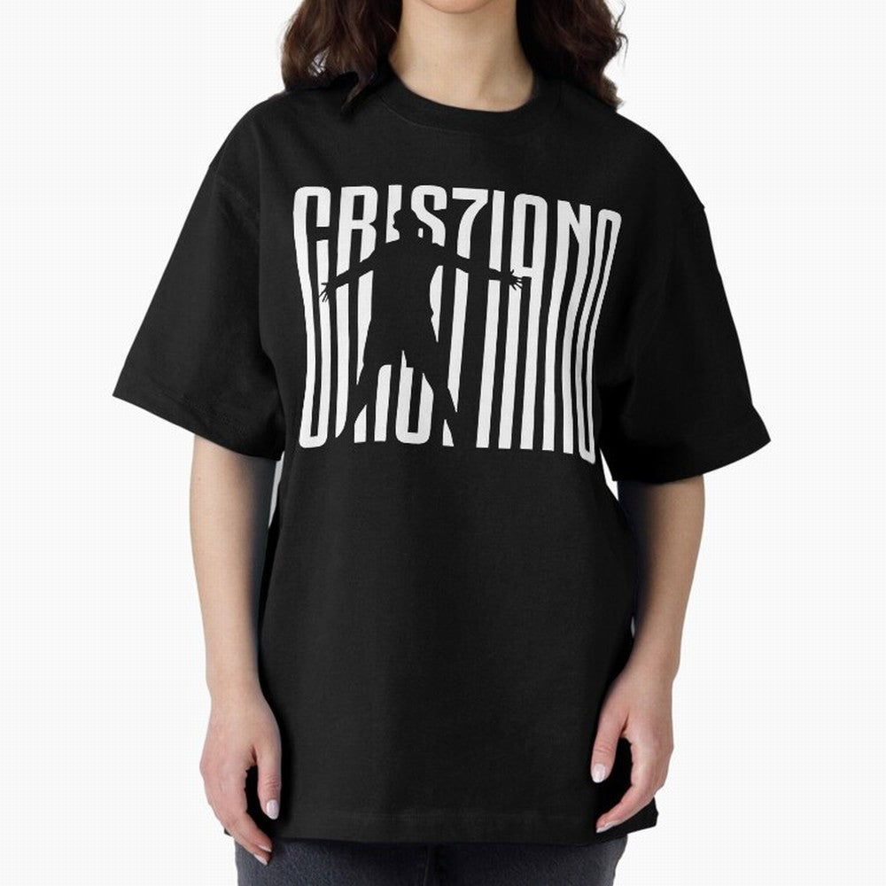 Cristiano ronaldo Oversized T-Shirt Fuel Match Day Hype around FIFA World Cup 2026, Mbappe and Neymar, England, France and Netherlands, Tournament Hype, Historic Matchups, Family Viewing Parties and Global Sports Pride; Ideal for Fans Who Follow