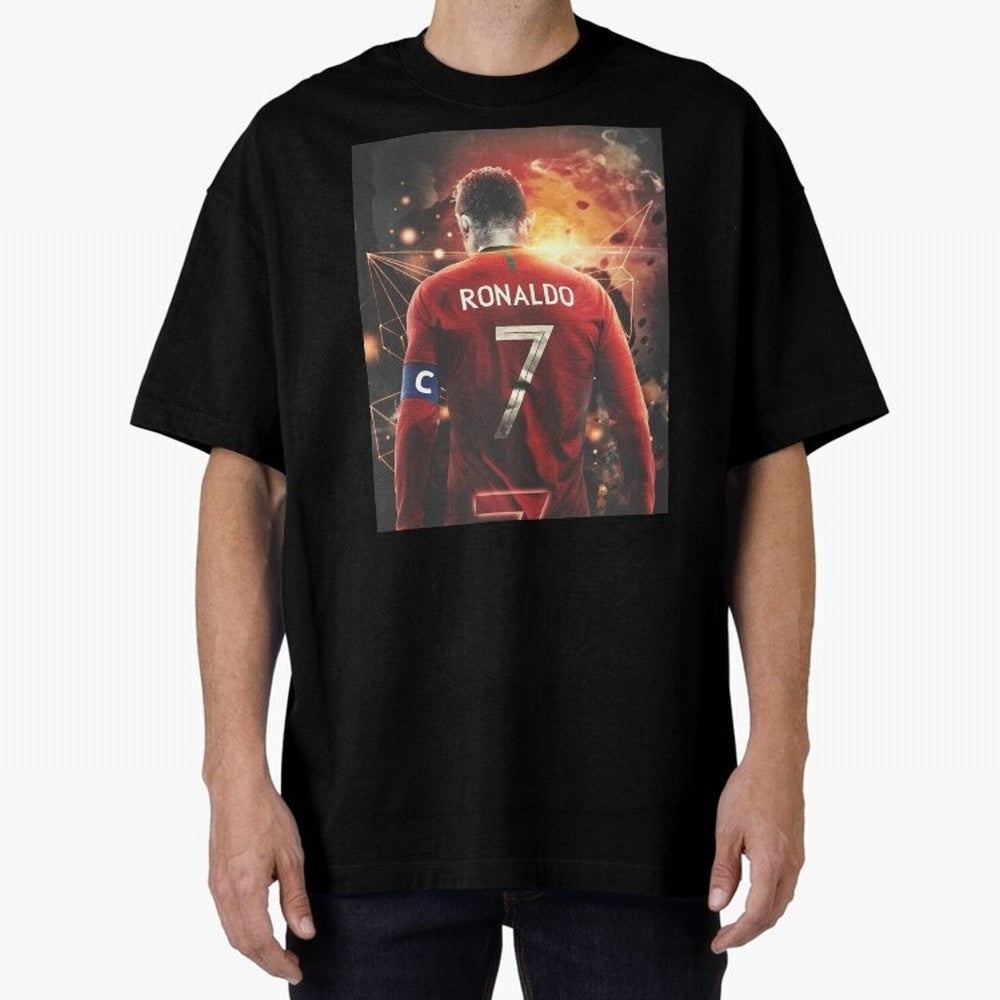 Cristiano Ronaldo Art iPad Case _amp_ Skin Oversized T-Shirt Represent Football Lovers during FIFA World Cup 2026 Group Stage Spirit, Centered on England, Haaland and Mbappe, Tournament Hype, Historic Matchups, Family Viewing Parties and Global