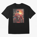 Cristiano Ronaldo Art iPad Case _amp_ Skin Oversized T-Shirt Represent Football Lovers during FIFA World Cup 2026 Group Stage Spirit, Centered on England, Haaland and Mbappe, Tournament Hype, Historic Matchups, Family Viewing Parties and Global