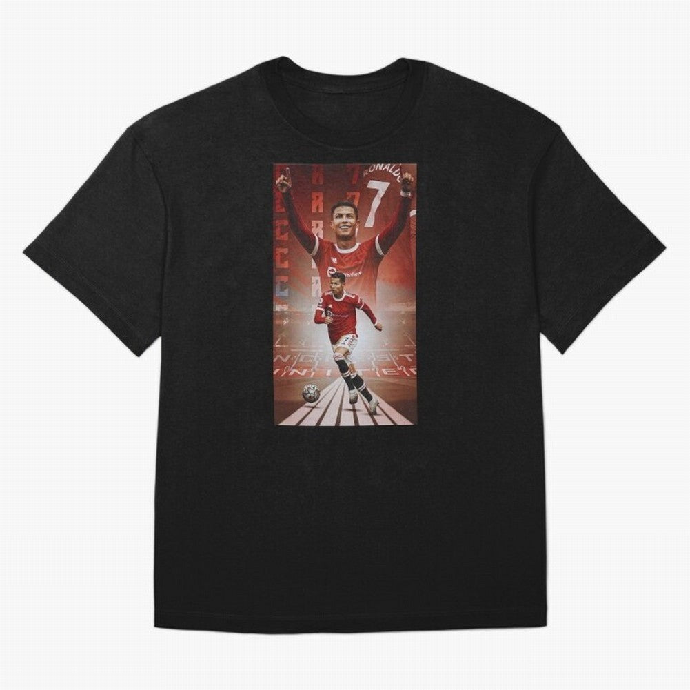 Cristiano Ronaldo Manchester Home 202122 , Ronaldo Gifts, Ronaldo Best Selling , Ronaldo Top Items Oversized T-Shirt Celebrate the Biggest Stage of Match Day Hype around FIFA World Cup 2026 Group Stage, Haaland and Mbappe, Portugal, Spain and