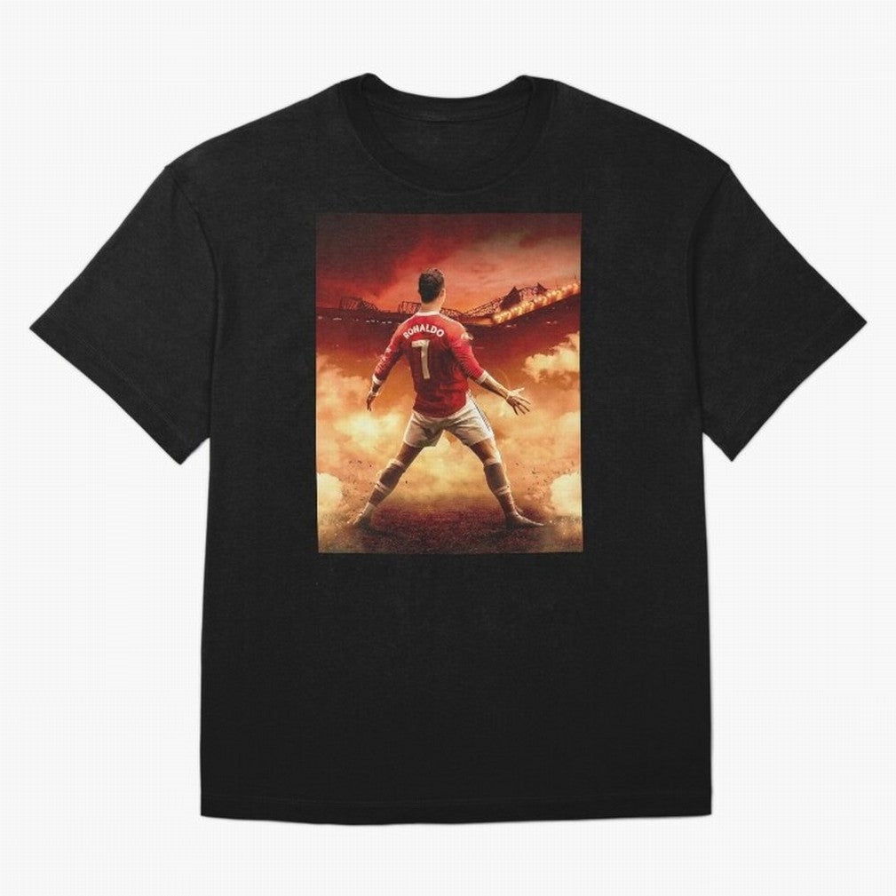 Ronaldo Cr7 Siuuu Manchester,Ronaldo Gifts,Ronaldo Cover,Ronaldo Prints Oversized T-Shirt Celebrate National Team Dreams in FIFA World Cup 2026 for Fans of Cristiano Ronaldo, Haaland and CR7 and France, Bringing Football History, Final Match