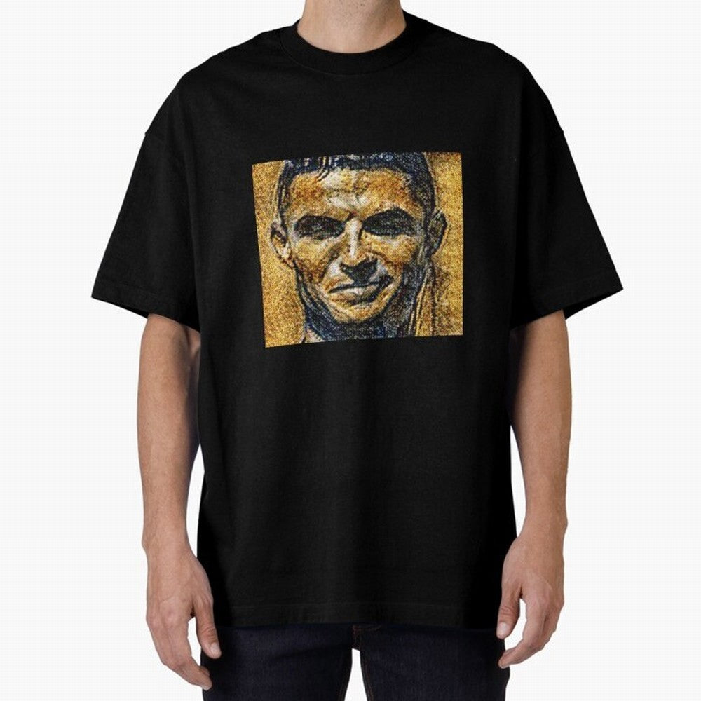 Cristiano Ronaldo Oversized T-Shirt Enjoy the Biggest Football Party of Match Day Hype around FIFA World Cup 2026 USA Canada Mexico, Neymar, Haaland and Cristiano Ronaldo, England, France and Netherlands, Classic Soccer Heritage, Championship