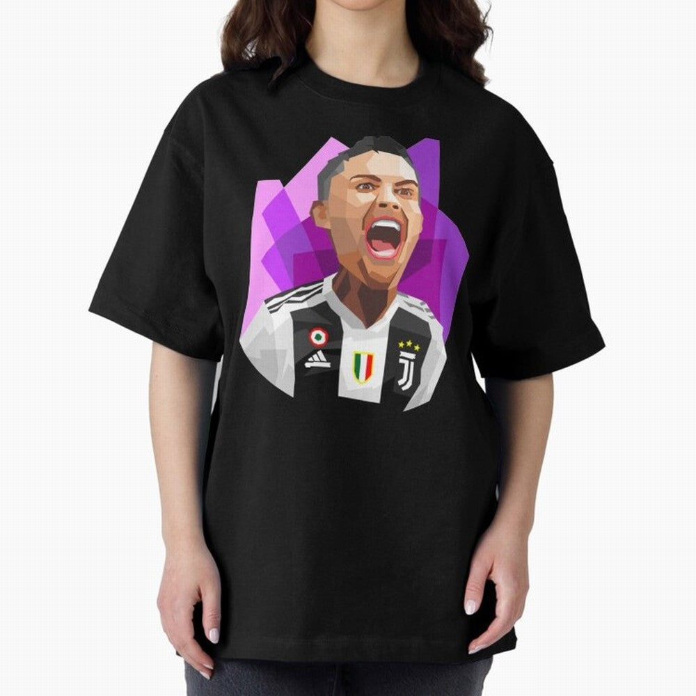 Cristiano Ronaldo Amazing Ronaldo Oversized T-Shirt Share Match Day Hype around FIFA World Cup 2026 Group Stage, Mbappe, Spain and Netherlands, Stadium Memories, Football Loyalty, International Chants and Championship Tradition; Ideal for Football