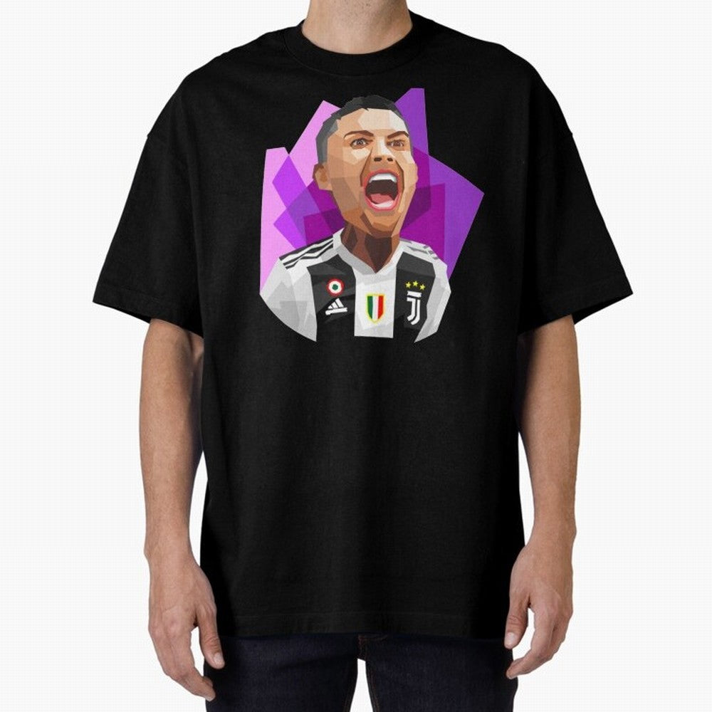 Cristiano Ronaldo Amazing Ronaldo Oversized T-Shirt Share Match Day Hype around FIFA World Cup 2026 Group Stage, Mbappe, Spain and Netherlands, Stadium Memories, Football Loyalty, International Chants and Championship Tradition; Ideal for Football