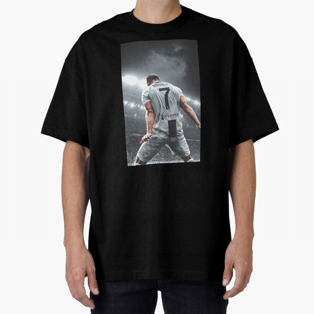 Cristiano Ronaldo Fantastic Player iPhone Case Oversized T-Shirt Show Up for the Glory of FIFA World Cup 2026 USA Canada Mexico for Fans of Cristiano Ronaldo and Spain, Bringing Championship Spirit, Famous Goals, Roaring Crowds and International