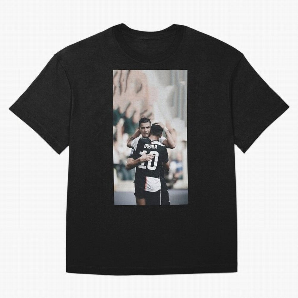 ronaldo with dybala Oversized T-Shirt Represent Fans Who Live for Match Day Hype around FIFA World Cup 2026 USA Canada Mexico, Neymar, Haaland and Cristiano Ronaldo, Netherlands, Classic Soccer Heritage, Championship Pressure, Fan Loyalty and