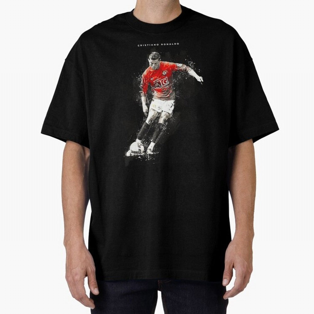 Cristiano Ronaldo CR7 Skills Manchester 202122,Ronaldo Gifts, Ronaldo Best Selling , Ronaldo Top It Oversized T-Shirt Follow FIFA World Cup 2026 Group Stage for Fans of Cristiano Ronaldo, Haaland and CR7 and Portugal, Spain and Germany, Bringing