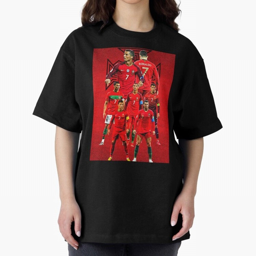 ronaldo Oversized T-Shirt Bring Legendary Rivalry Energy to FIFA World Cup 2026 Built around Messi, Neymar and Mbappe, Netherlands Energy, Supporter Pride, Iconic Celebrations, Legendary Names and Global Match Day Energy; Created for Match Day
