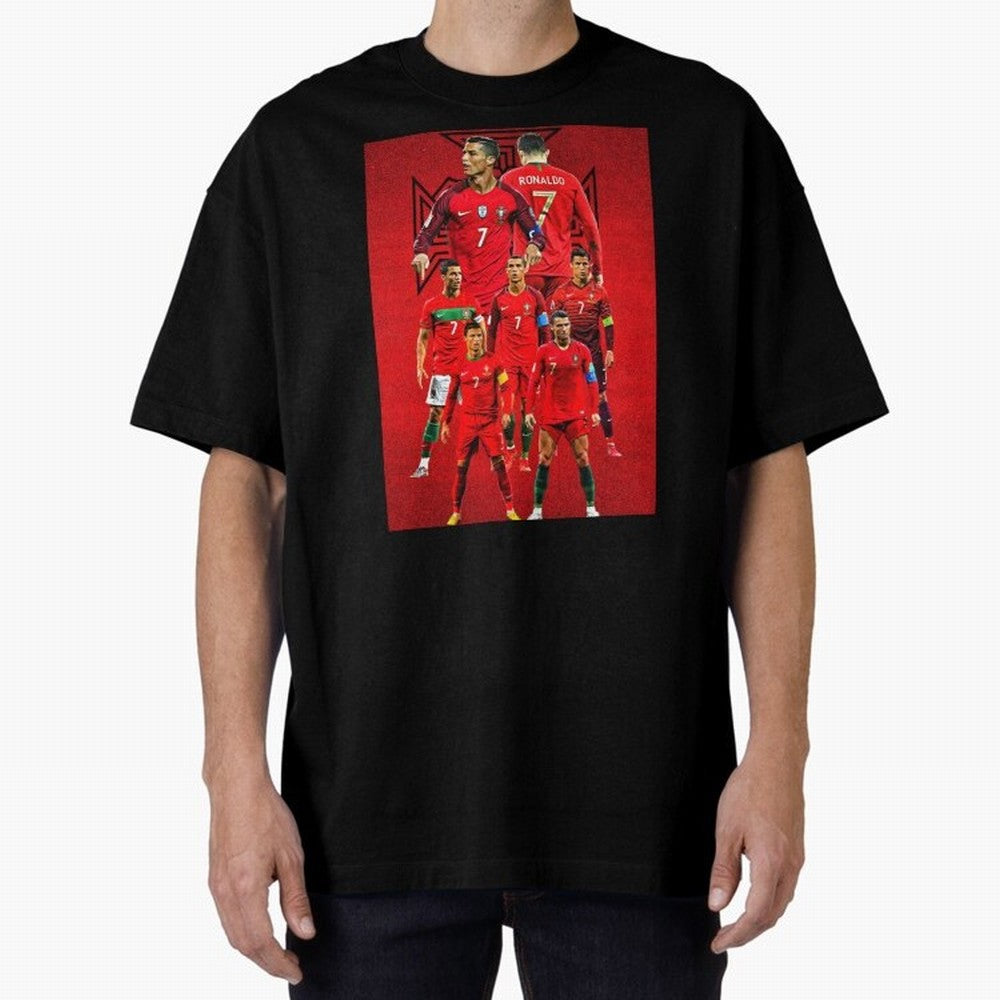 ronaldo Oversized T-Shirt Bring Legendary Rivalry Energy to FIFA World Cup 2026 Built around Messi, Neymar and Mbappe, Netherlands Energy, Supporter Pride, Iconic Celebrations, Legendary Names and Global Match Day Energy; Created for Match Day