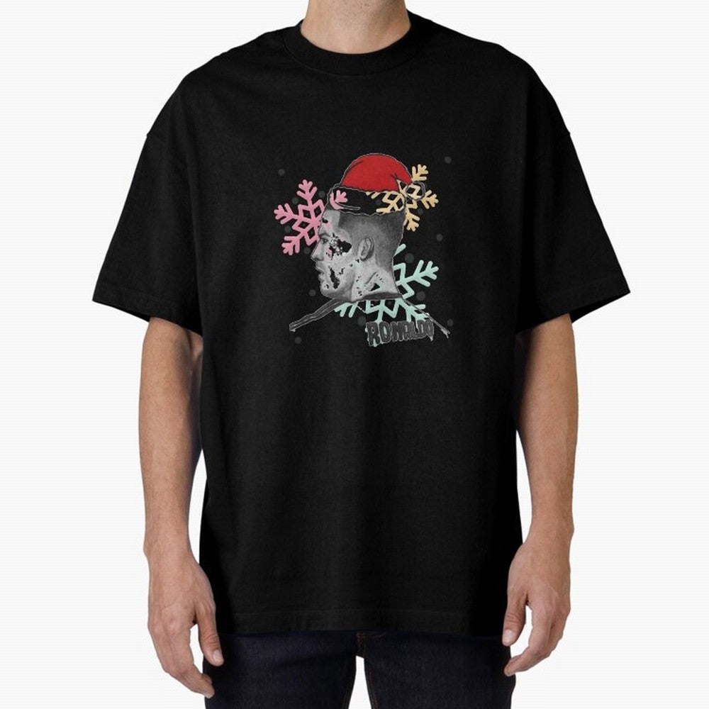 Cristiano Ronaldo and Christmas Oversized T-Shirt Mark FIFA World Cup 2026 Group Stage Spirit, Connected to Brazil, Portugal and Argentina, Mbappe and Neymar, Classic Soccer Heritage, Championship Pressure, Fan Loyalty and International Pride; Made