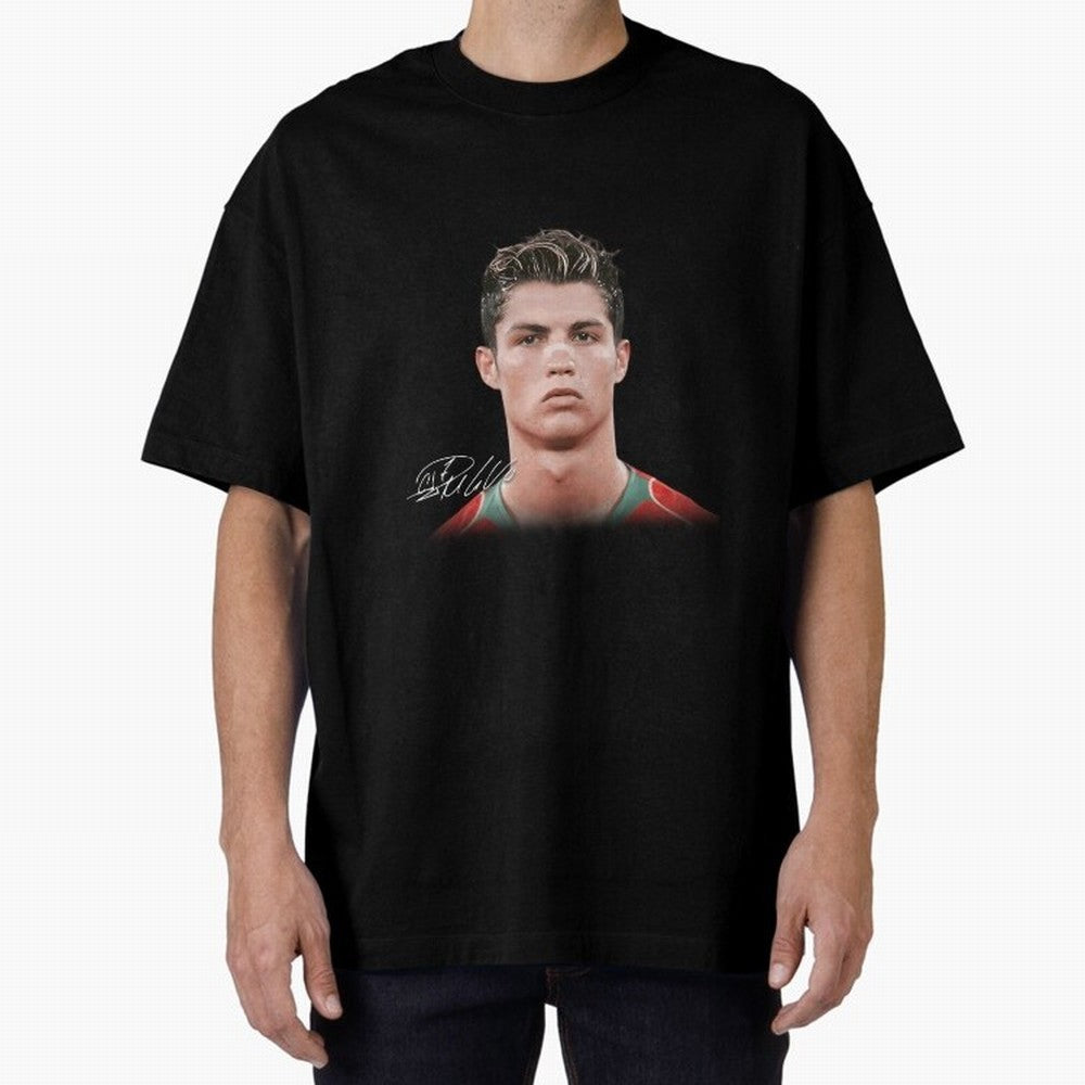 Cristiano Ronaldo Oversized T-Shirt Celebrate Global Passion for FIFA World Cup 2026 Group Stage Made for Mbappe and Neymar, Argentina and Brazil Energy, Game Day Rituals, Football Legends, Country Pride and the Road to the Final; Created for Match
