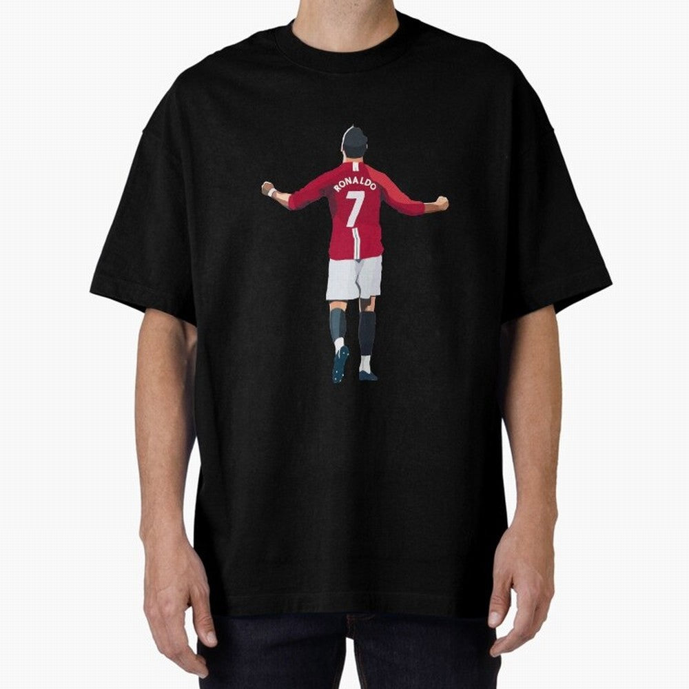 Cristiano Ronaldo Oversized T-Shirt Make Every Kick Count in FIFA World Cup 2026 USA Canada Mexico Centered on Neymar, England and Germany Energy, Supporter Pride, Iconic Celebrations, Legendary Names and Global Match Day Energy; Made for Die Hard