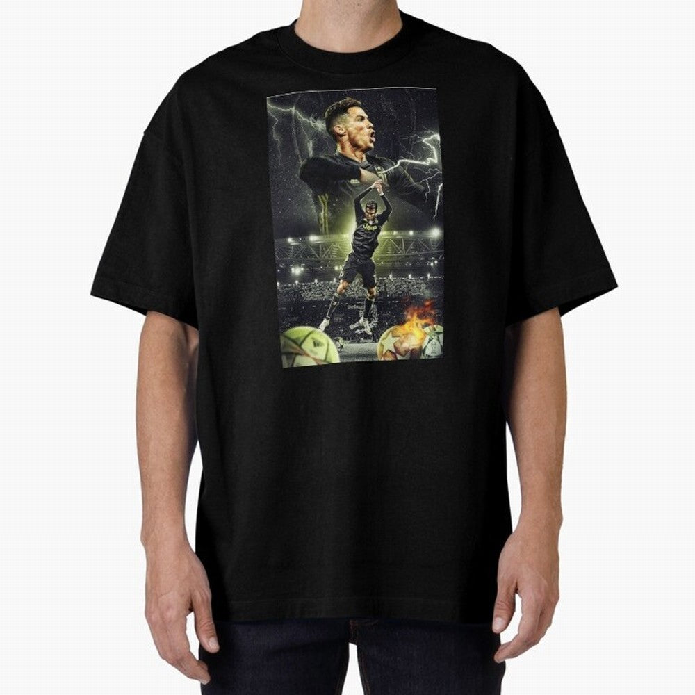 Ronaldo Illustration iPhone Case Oversized T-Shirt Bring Match Day Fire to the FIFA World Cup 2026 USA Canada Mexico Journey through Cristiano Ronaldo, Haaland and CR7 Highlights, Netherlands Pride, Soccer Culture, Superstar Moments, National Team