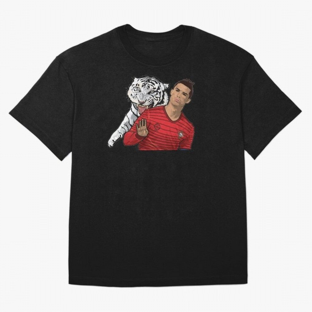 Cristiano Ronaldo Oversized T-Shirt Carry National Pride through FIFA World Cup 2026 USA Canada Mexico Inspired by Haaland, Argentina, France and Brazil Energy, Retro Football Energy, Iconic Rivalries, Trophy Chase Drama and Stadium Atmosphere;