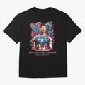 Cristiano Ronaldo Captain Portuguese Oversized T-Shirt Stand Out with Spirit from the FIFA World Cup 2026 Journey through Neymar, Haaland and Cristiano Ronaldo Highlights, England Pride, Football Passion, Legendary Performances, Festival Vibes and