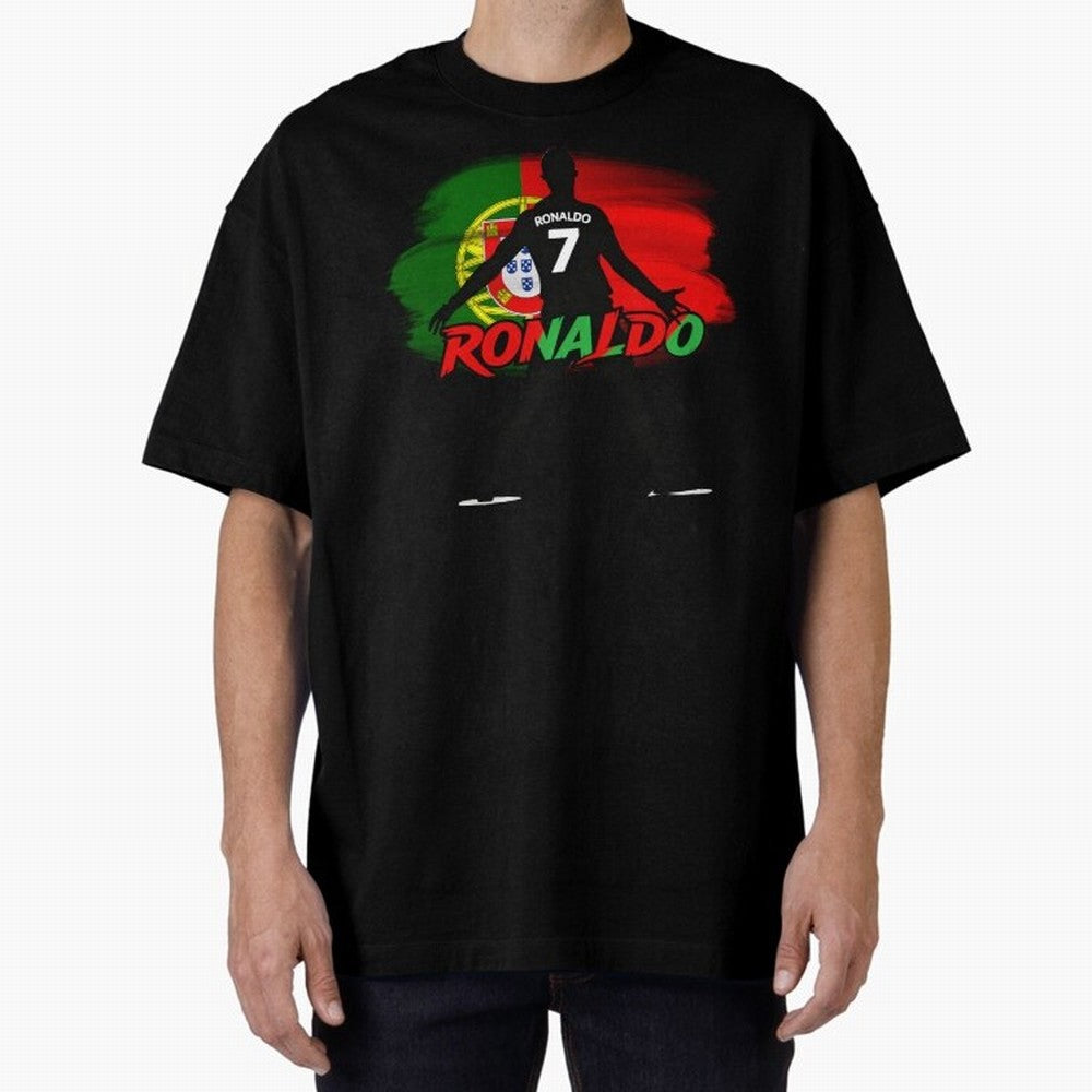 Portugal CR7 Fan World Cup Oversized T-Shirt Keep the Legacy of FIFA World Cup 2026 Group Stage Filled with Neymar, Haaland and Cristiano Ronaldo, England, France and Netherlands Energy, Fan Favorite Moments, National Team Passion, Big Match Drama