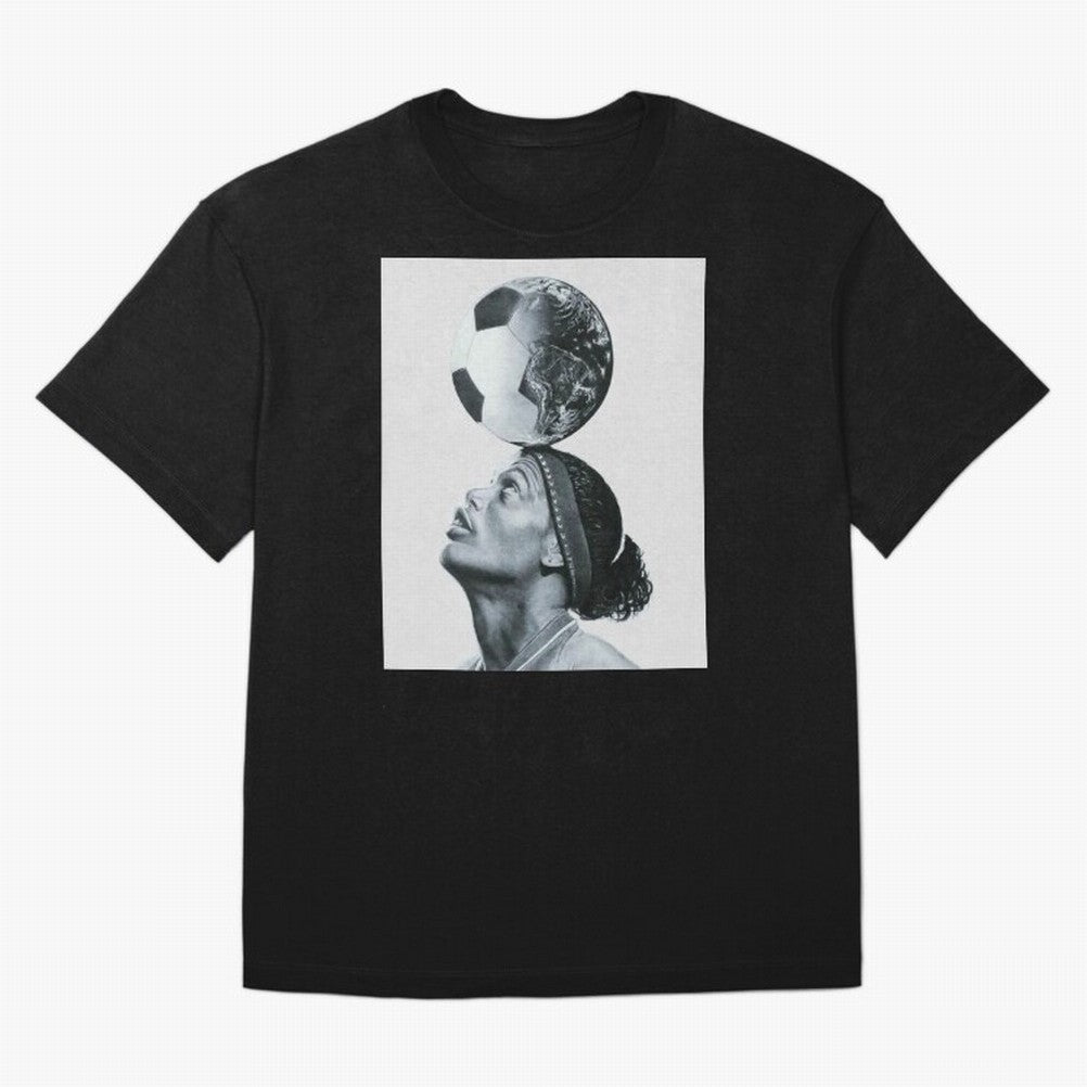 Art Ronaldinho Illustration Oversized T-Shirt Bring Match Day Fire to FIFA World Cup 2026 USA Canada Mexico Spirit, Built around Argentina, France and Brazil, Neymar, Champion Mindset, Group Stage Buzz, Knockout Tension and Passionate Fan Culture;
