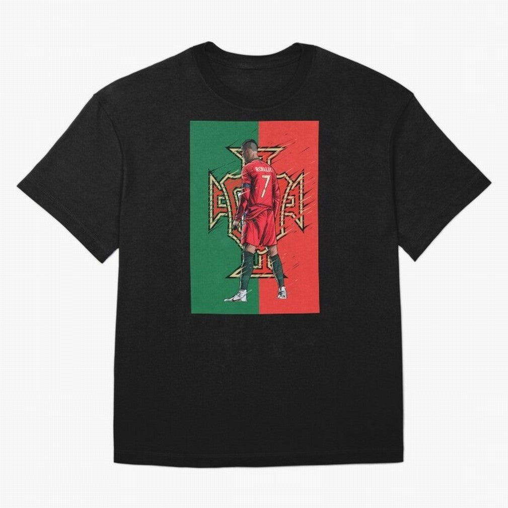 CR7 Portugal Oversized T-Shirt Show Passion for the Stars of the FIFA World Cup 2026 Journey through Messi Highlights, Argentina Pride, Match Day Excitement, Supporter Culture, Golden Goals and Global Football Passion; Perfect for People Who Love