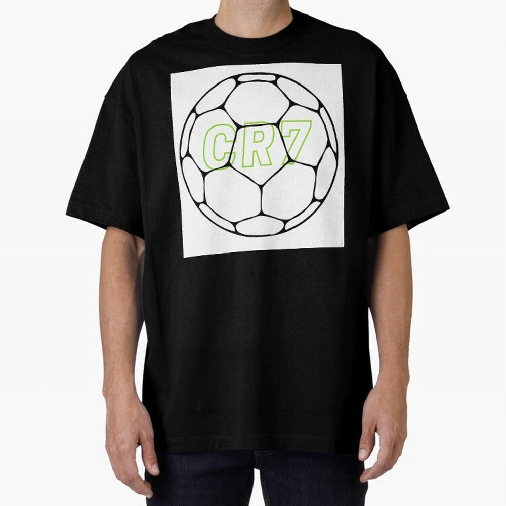 Cristiano Ronaldo ( CR7 ) Oversized T-Shirt Show Support during Match Day Hype around FIFA World Cup 2026 Group Stage, Messi, CR7 and Mbappe, Portugal, Match Day Excitement, Supporter Culture, Golden Goals and Global Football Passion; Made for
