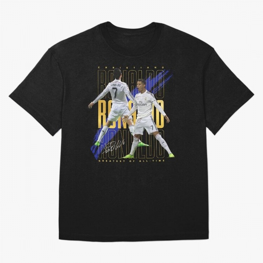 Cristiano Ronaldo Suuiii! Oversized T-Shirt Wear the Spirit of Global Football Passion for FIFA World Cup 2026, Built around Mbappe, Portugal, Retro Football Energy, Iconic Rivalries, Trophy Chase Drama and Stadium Atmosphere; Perfect for