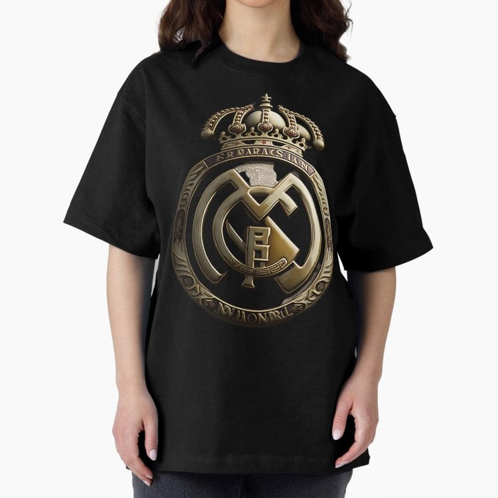 Madrid Oversized T-Shirt Keep the Legacy of Match Day Hype around FIFA World Cup 2026, Haaland and Mbappe, Spain, Football History, Final Match Energy, Crowd Noise and Once in a Lifetime Moments; Great for Supporters Who Love Legendary Players,
