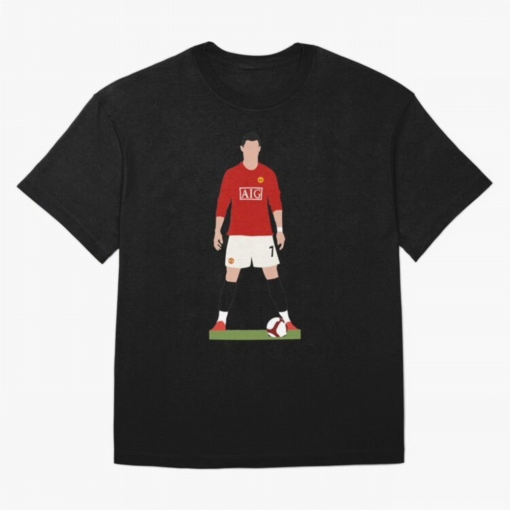 Cristiano Ronaldo Oversized T-Shirt Bring a Vintage Feel to Global Football Passion for FIFA World Cup 2026, Filled with Messi, Argentina and Brazil, Football Passion, Legendary Performances, Festival Vibes and Supporter Community; Built for