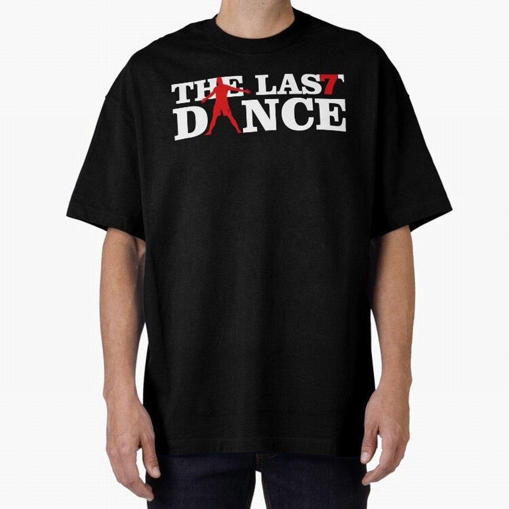 Cr7 The Last Dance Oversized T-Shirt Embrace Match Day Hype around FIFA World Cup 2026 USA Canada Mexico, Messi, Neymar and Mbappe, Portugal, Sports Nostalgia, International Competition, Famous Players and Unforgettable Victories; Made for