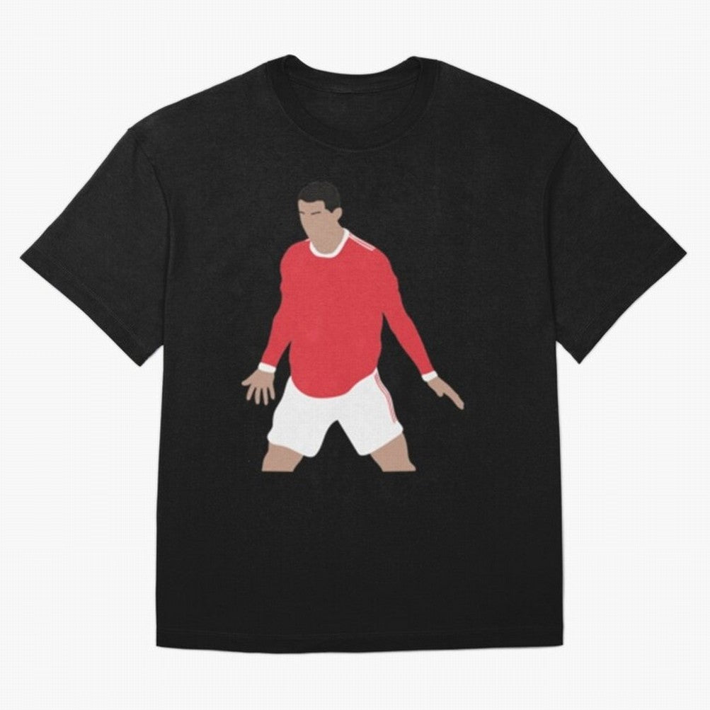 Cristiano Ronaldo Oversized T-Shirt Embrace FIFA World Cup 2026 USA Canada Mexico for Fans of Messi, CR7 and Mbappe and Brazil, Bringing Stadium Chants, National Pride, Trophy Dreams and Unforgettable Football Memories; Created for Match Day