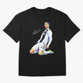 C Ronaldo Wpap Pop Art Oversized T-Shirt Follow Every Goal of Match Day Hype around FIFA World Cup 2026 Group Stage, Mbappe and Neymar, Portugal, Football History, Final Match Energy, Crowd Noise and Once in a Lifetime Moments; Ideal for Passionate