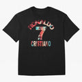 Cristiano Ronaldo Manchester United Oversized T-Shirt Feel the Heartbeat of Global Football Passion for FIFA World Cup 2026 USA Canada Mexico, Inspired by Haaland and Mbappe, Portugal, Tournament Hype, Historic Matchups, Family Viewing Parties and