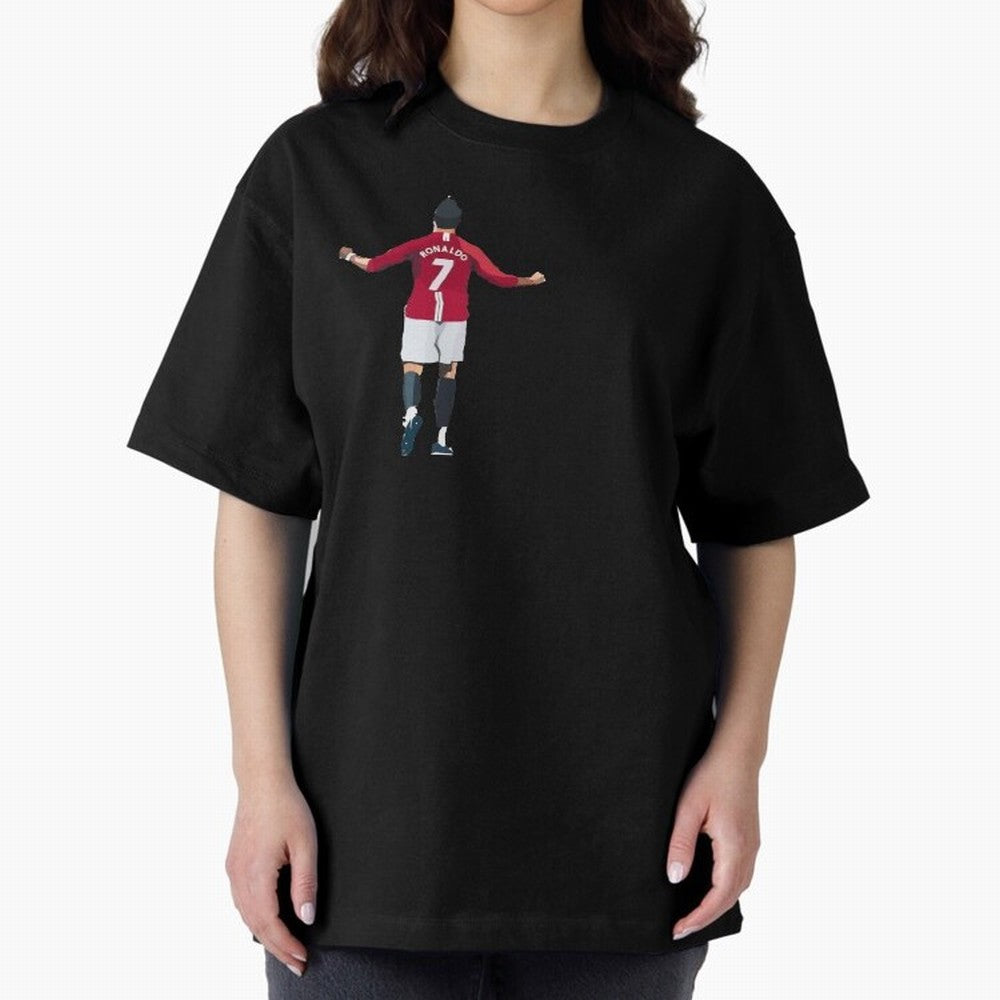 Cristiano Ronaldo CR7 Oversized T-Shirt Show Your Tournament Heart for FIFA World Cup 2026 Group Stage Spirit, with England and Germany, Messi and Cristiano Ronaldo, Classic Soccer Heritage, Championship Pressure, Fan Loyalty and International