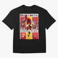 Cristiano Ronaldo 2008 Manchester United Poster Oversized T-Shirt Celebrate Global Passion for FIFA World Cup 2026 Group Stage Made for Mbappe and Neymar, Argentina and Brazil Energy, Game Day Rituals, Football Legends, Country Pride and the Road
