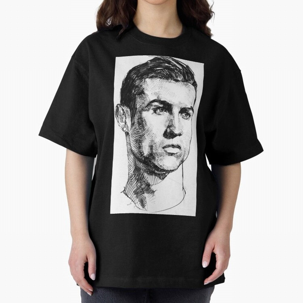 Cristiano Ronaldo CR7 Oversized T-Shirt Capture the FIFA World Cup 2026 Journey through CR7 and Messi Highlights, Portugal Pride, Football Passion, Legendary Performances, Festival Vibes and Supporter Community; Perfect for People Who Love