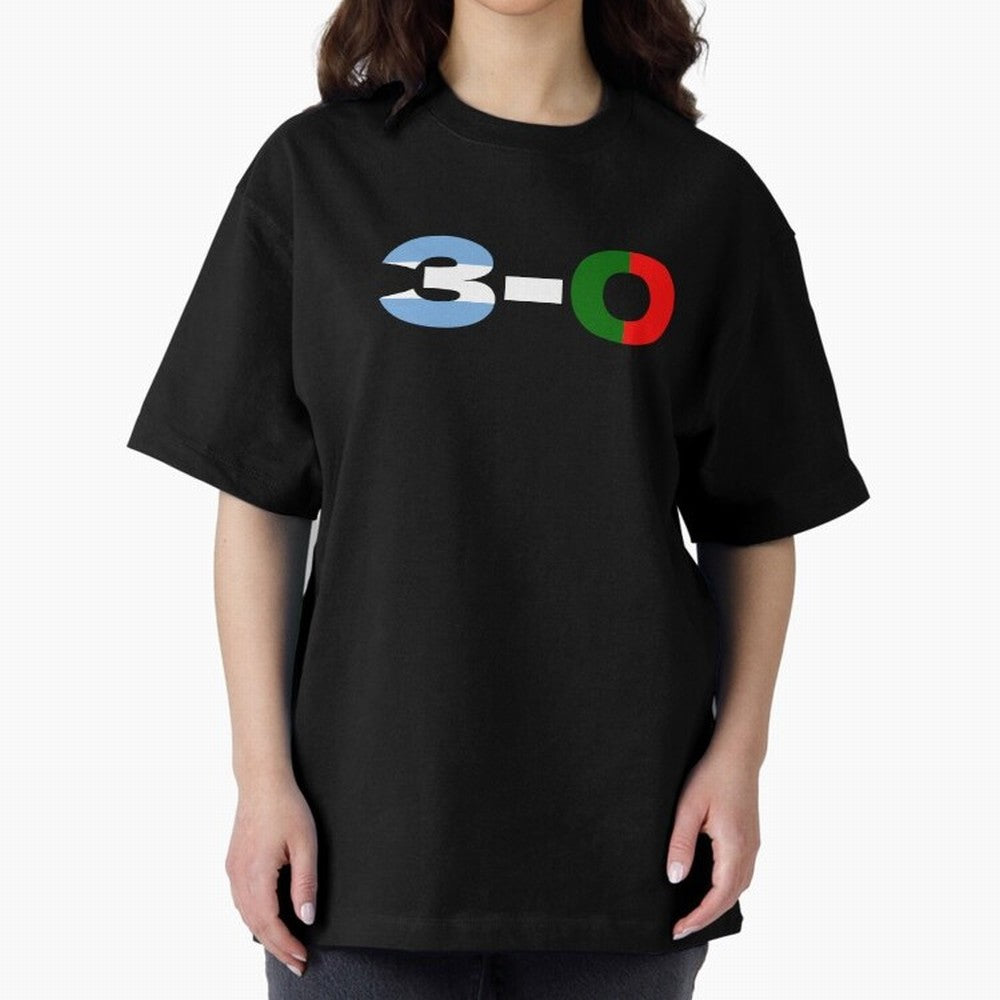 Argentina vs Portugal Oversized T-Shirt Make Your Look Match FIFA World Cup 2026 Group Stage Spirit, Celebrating Spain, CR7, Game Day Rituals, Football Legends, Country Pride and the Road to the Final; Perfect for People Who Love Argentina, Brazil,