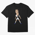 CR7 Oversized T-Shirt Bring a Vintage Feel to FIFA World Cup 2026 Group Stage Connected to Messi, Neymar and Mbappe, Brazil, Portugal and Argentina Energy, Champion Mindset, Group Stage Buzz, Knockout Tension and Passionate Fan Culture; Ideal for
