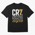 CR7 legend gold Oversized T-Shirt Keep the Legacy of FIFA World Cup 2026 USA Canada Mexico Spirit, Connected to France, Mbappe, Retro Football Energy, Iconic Rivalries, Trophy Chase Drama and Stadium Atmosphere; Great for Watch Parties, Sports
