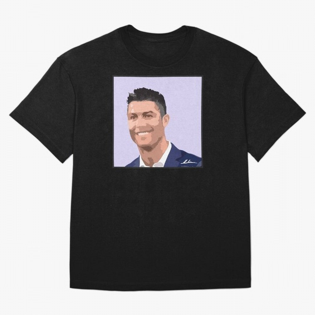 Cristiano Ronaldo Oversized T-Shirt Celebrate Unforgettable Nights in FIFA World Cup 2026 Spirit, Centered on France, CR7, Championship Spirit, Famous Goals, Roaring Crowds and International Football Unity; Great for Supporters Who Love Legendary