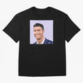 Cristiano Ronaldo Oversized T-Shirt Celebrate Unforgettable Nights in FIFA World Cup 2026 Spirit, Centered on France, CR7, Championship Spirit, Famous Goals, Roaring Crowds and International Football Unity; Great for Supporters Who Love Legendary