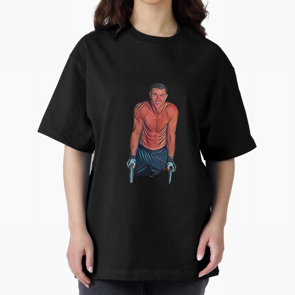 nice smile from cris Oversized T-Shirt Bring a Vintage Feel to Global Football Passion for FIFA World Cup 2026 USA Canada Mexico, Connected to Cristiano Ronaldo, Germany, Tournament Hype, Historic Matchups, Family Viewing Parties and Global Sports