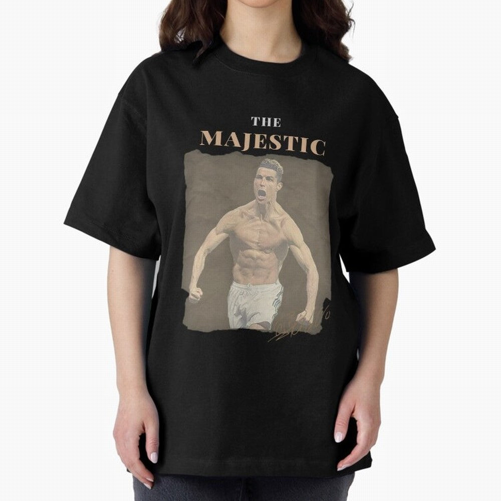 Siuuu CR7 Cristiano Ronaldo Oversized T-Shirt Bring a Vintage Feel to Match Day Hype around FIFA World Cup 2026 USA Canada Mexico, Cristiano Ronaldo, Haaland and CR7, Spain, Football Passion, Legendary Performances, Festival Vibes and Supporter