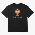 Portugal Gold Alt 3 Oversized T-Shirt Bring Bold Fan Energy to Match Day Hype around FIFA World Cup 2026 USA Canada Mexico, Cristiano Ronaldo, Haaland and CR7, England, France and Netherlands, Football History, Final Match Energy, Crowd Noise and