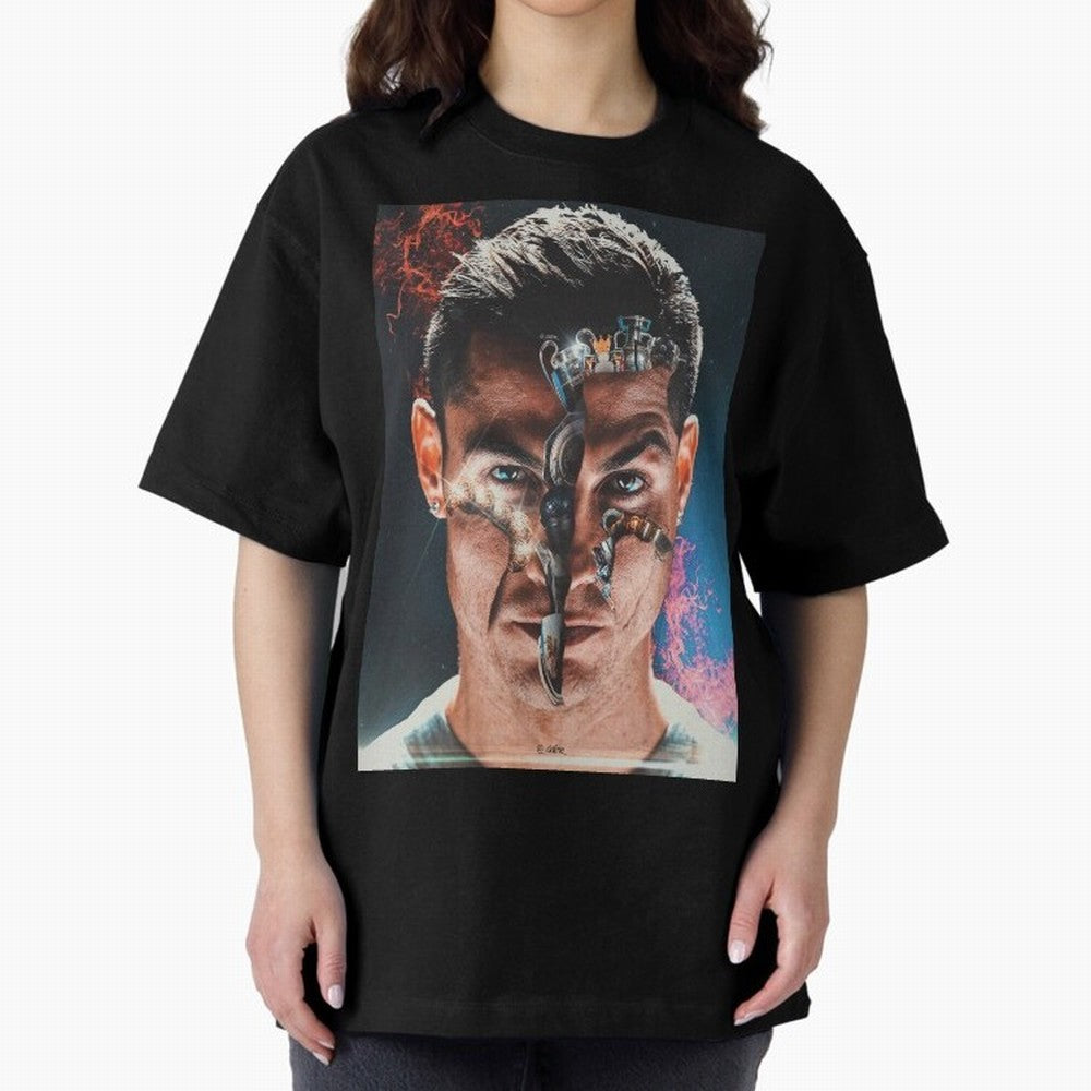 CR7 Career Titles+Ballon (x5) Oversized T-Shirt Make the Season About FIFA World Cup 2026 for Fans of Messi and Cristiano Ronaldo and England, Bringing Global Supporter Spirit, Legendary Goals, National Colors and Tournament Celebration; Great for
