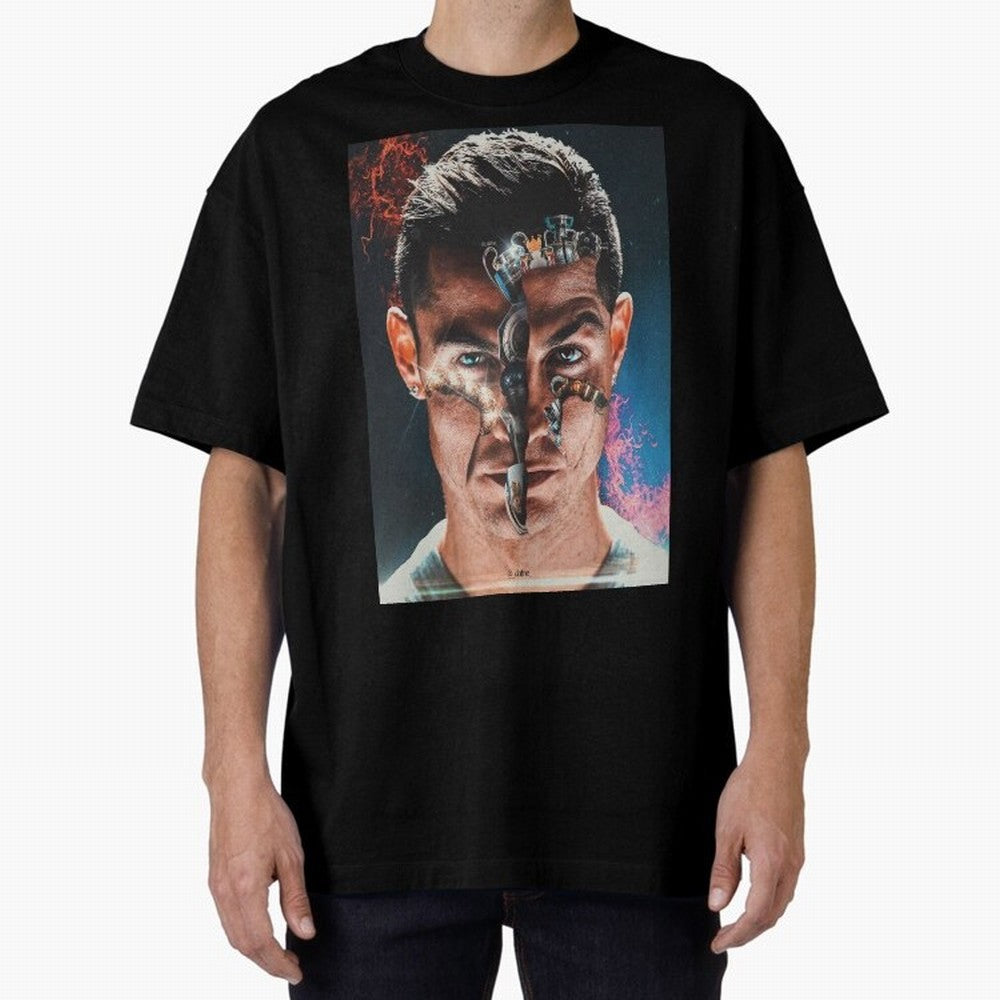 CR7 Career Titles+Ballon (x5) Oversized T-Shirt Make the Season About FIFA World Cup 2026 for Fans of Messi and Cristiano Ronaldo and England, Bringing Global Supporter Spirit, Legendary Goals, National Colors and Tournament Celebration; Great for