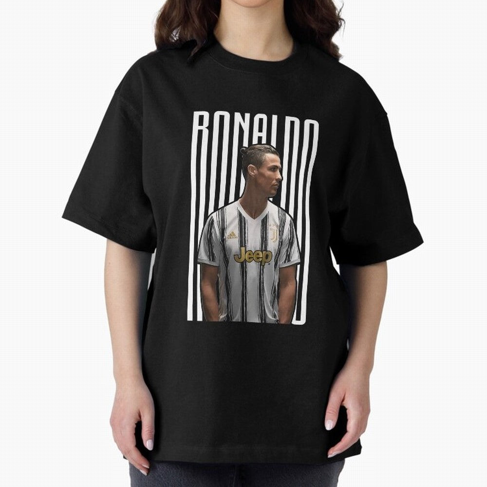 Cristiano Ronaldo Cristiano Ronaldo Cristiano Ronaldo Cr7 Oversized T-Shirt Stand Proud for Match Day Hype around FIFA World Cup 2026 Group Stage, Messi and Cristiano Ronaldo, Argentina, France and Brazil, Football Festival Excitement, Trophy
