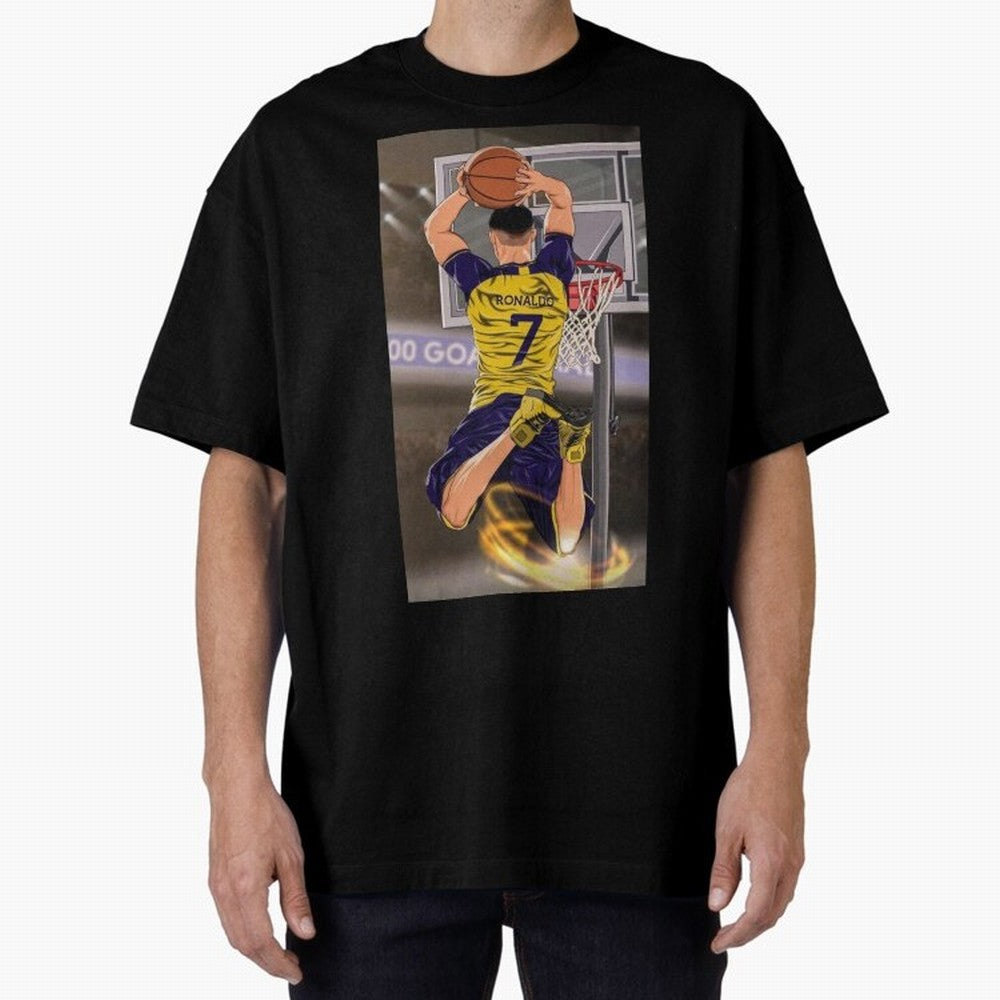 cr7 Oversized T-Shirt Fuel Match Day Hype around FIFA World Cup 2026, CR7, England and Germany, Champion Mindset, Group Stage Buzz, Knockout Tension and Passionate Fan Culture; Made for Die Hard Supporters, Soccer Lovers, Game Day Photos and